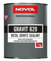 Герметик под кисть Novol Gravit 620 полиуретановый банка 1 кг