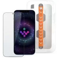Защитное стекло iGrape самоклеящееся для iPhone 12 Pro Max (Прозрачное)