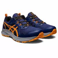 Кроссовки ASICS, размер 43 RU, синий, оранжевый