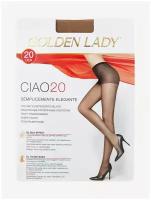 Колготки Golden Lady Ciao, 20 den, размер 3, бежевый, коричневый