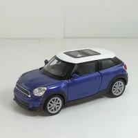 Металлическая машинка 1:34-1:39 MINI COOPER S PACEMAN, синий 43685D Welly