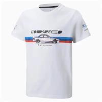 Футболка/Puma/53355701/BMW MMS Kids Car Graphic Tee/черный/164