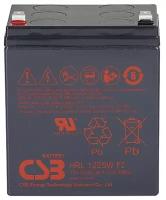 Батарея аккумуляторная для ИБП CSB HRL1225W (12V, 6 Ah), {F2}