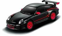 Машинка на радиоуправлении RASTAR Porsche GT3 RS, 18см, цвет чёрный 27MHZ, 1:24