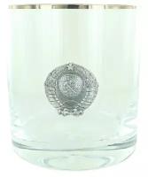 Подарочный стакан для виски Герб СССР