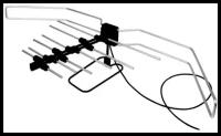 Комнатная DVB-T2 антенна Дельта К331