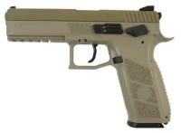 Пневматический пистолет ASG CZ P-09 FDE пулевой blowback 4,5 мм