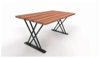 Обеденный прямоугольный универсальный стол в стиле Лофт Модель 70