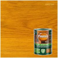 Пропитка Pinotex, Classic, для дерева, орегон, 1 л