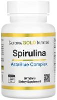 California Gold Nutrition. Spirulina (Спирулина) 60 капусл