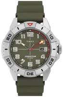 Наручные часы TIMEX Expedition TW2V40700, зеленый, серебряный