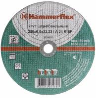 Круг шлифовальный/зачистной Hammer Flex 232-007 230x6.0x22,23 A 24 R BF по металлу