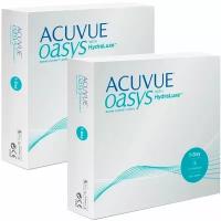 Контактные линзы ACUVUE OASYS 1-Day with HydraLuxe, 90 шт., R 8,5, D -1, 2 уп