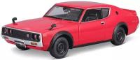 Сборная модель автомобиля Nissan Skyline 2000GT-R 1973, металл 1:24 Maisto