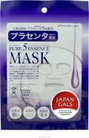 JAPAN GALS Маска с плацентой Pure5 Essence, 1 шт, JAPAN GALS