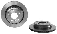 BREMBO 09. b338.21 (09A60411 / 09B33821) диск тормозной задн. с уф покрытием BMW (БМВ) 1 (e81) 09 / (Комплект 2 штуки)