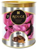 Конфеты ROUGE Clusters из бельгийского молочного шоколада с карамелизированным печеньем Lotus нетто 80г
