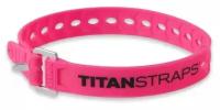 Ремень крепёжный TitanStraps Super Straps розовый L = 46 см (Dmax = 12,7 см, Dmin = 3,2 см)