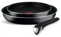 Набор сковород Tefal Ingenio Dark Grey Limited 3 предмета 24/28см 04209820