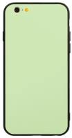 Чехол Glass для Apple iPhone 6/6S, светло-зеленый, Deppa 900081