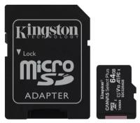 Карта памяти microSDXC Kingston 64Gb (SDCS2/64GB)