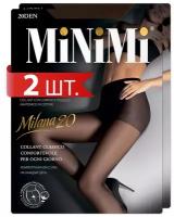 Колготки женские MiNiMi Mini MILANA 20 (шортики) (спайка 2 шт)
