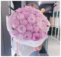 Букет Пионы розовые, красивый букет цветов, пионов, шикарный, цветы премиум