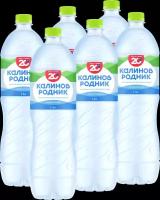 Вода минеральная Калинов Родник природная, негазированная, ПЭТ, без вкуса, 6 шт. по 1.5 л