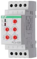 Реле времени F&F PCU-520, 2 независимые выдержки времени EA02.001.012