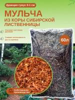 Мульча из коры лиственницы сибирской