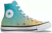 Кеды Converse Chuck Taylor All Star, демисезон/лето, повседневные, высокие