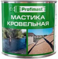 Мастика Profimast кровельная, 1.8кг, 2 л, цвет черный