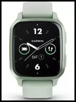 Смарт-часы Garmin Venu Sq 2 цвета мяты и безелем мятного цвета 010-02701-12