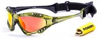 Солнцезащитные очки OCEAN OCEAN Australia Transparent Green / Revo Orange Polarized lenses, зеленый