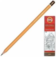 KOH-I-NOOR Карандаш чернографитный koh-i-noor 1500, 12 шт