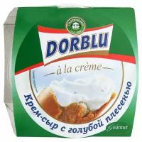 Крем-сыр Dorblu A La Creme с голубой плесенью 65%, 80г