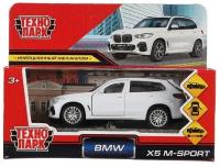 Технопарк Машина BMW X5 M-Sport, цвет белый, металлический, 12 см