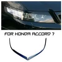 Реснички на фары Honda Accord 7