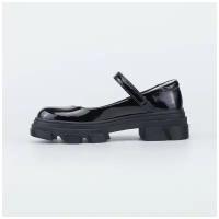 Чёрные туфли для школы котофей 633046-21 размер 36