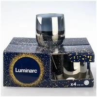 Luminarc Набор стаканов низких «Сияющий графит», 310 мл, 4 шт