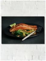 Картина интерьерная на рельефной доске Разное Еда (суп, блюдо, салат, food, bar, drinks) - 4055