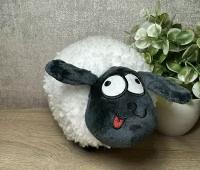 Мягкая игрушка барашек, овца 30 см