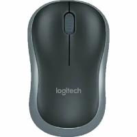 Мышь беспроводная Logitech M185 Wireless Swift Grey