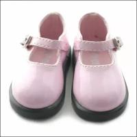 Туфельки Dollmore Basic Girl Shoes Enamel (базовые лаковые розовые для кукол Доллмор 26 см)