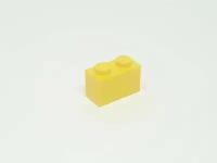 LEGO Кирпич 1 x 2, желтый (3004 / 300424 / 4613966) набор из 50 шт