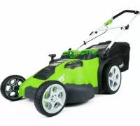 Электрическая газонокосилка Greenworks 2500207vb G40LM49DBK4, 49 см