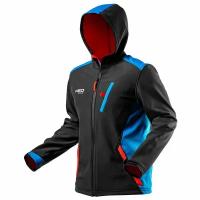 Куртка softshell HD+ 5К/3К, цв. синий+черный, S