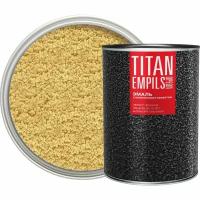 Эмаль Ореол Titan с молотковым эффектом цвет золотой 0.8 кг