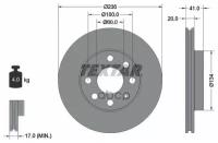 Диск Тормозной Opel/Daewoo Nexia Перед. Вент. 1 Шт (Min 2 Шт) С Покрытием Pro Textar арт. 92029603