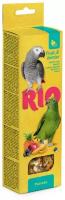 Лакомство RIO Палочки для средних попугаев с фруктами и ягодами (2 шт. по 90 г), 180 г